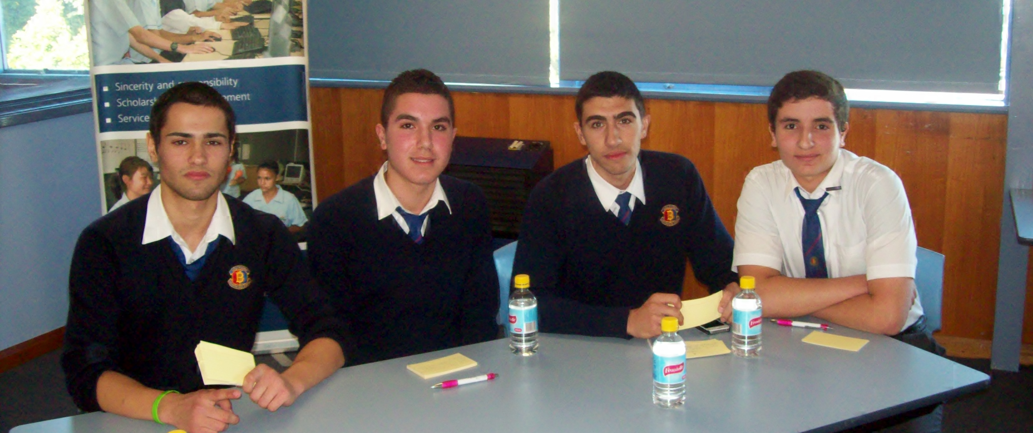 Year 11 Debating Team 2013